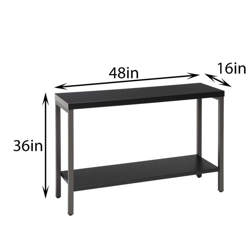 Zima Console Table in Black Colour - Image 9