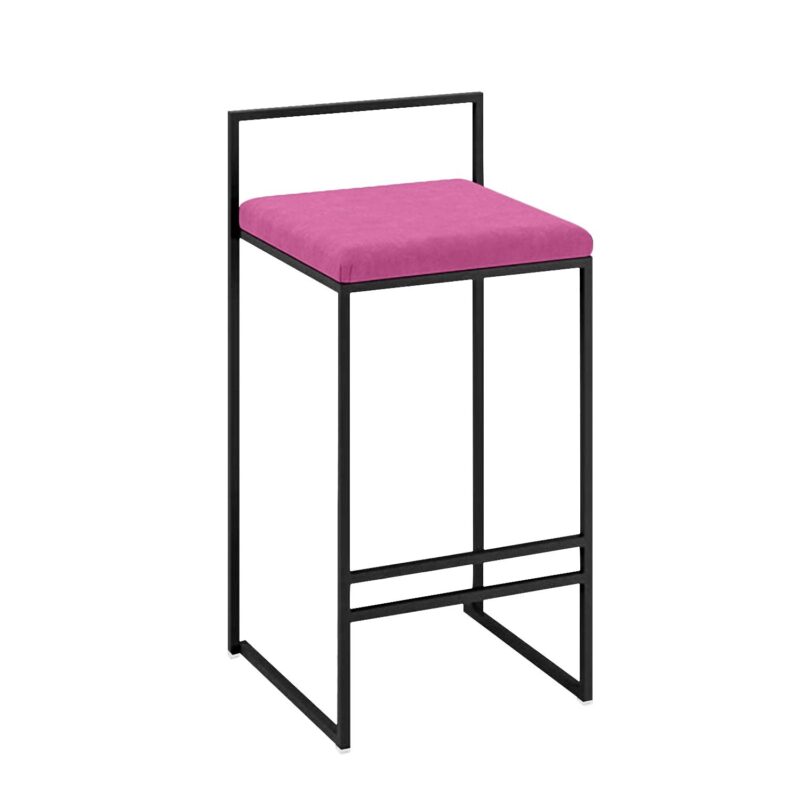 Ned Barstool in Pink Color