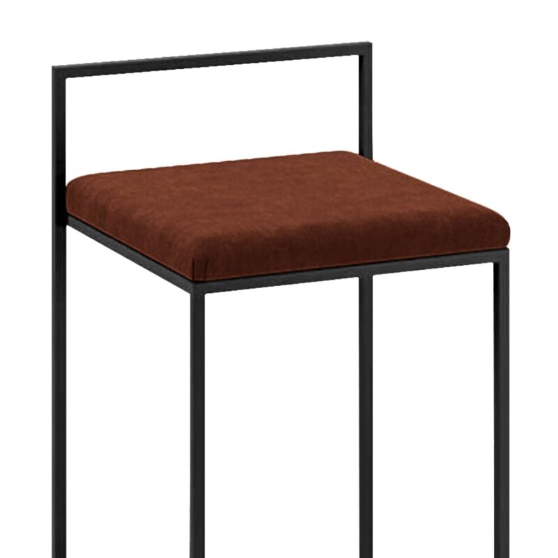 Ned Barstool in Brown Color - Image 2