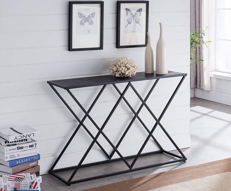 Nola Console Table In Black Colour