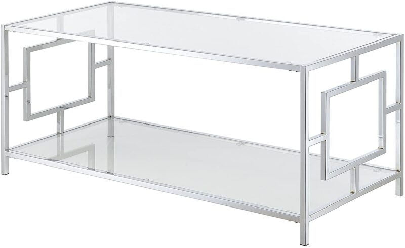 Ollie Center Table in Stainless Steel - Image 2