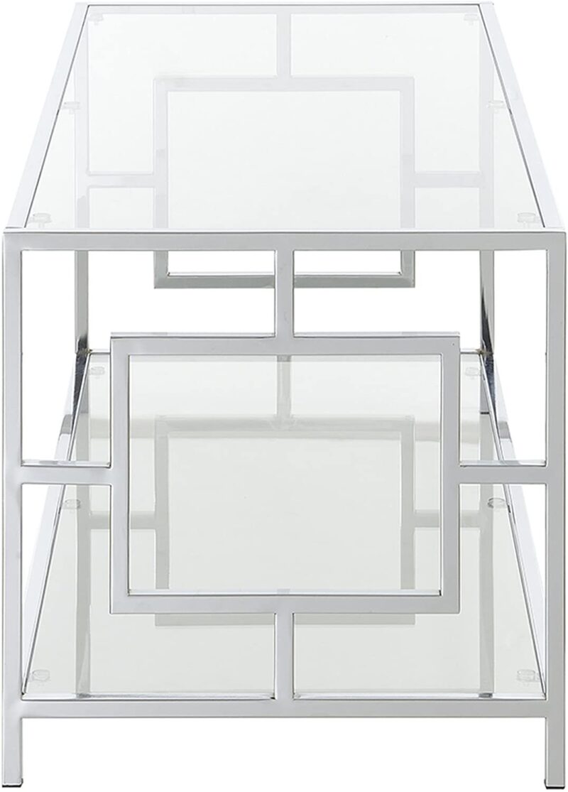 Ollie Center Table in Stainless Steel - Image 4