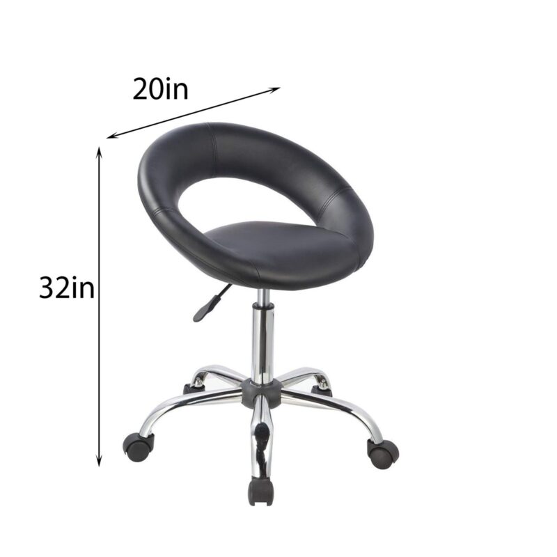 Denali Barstool in Black Color - Image 8