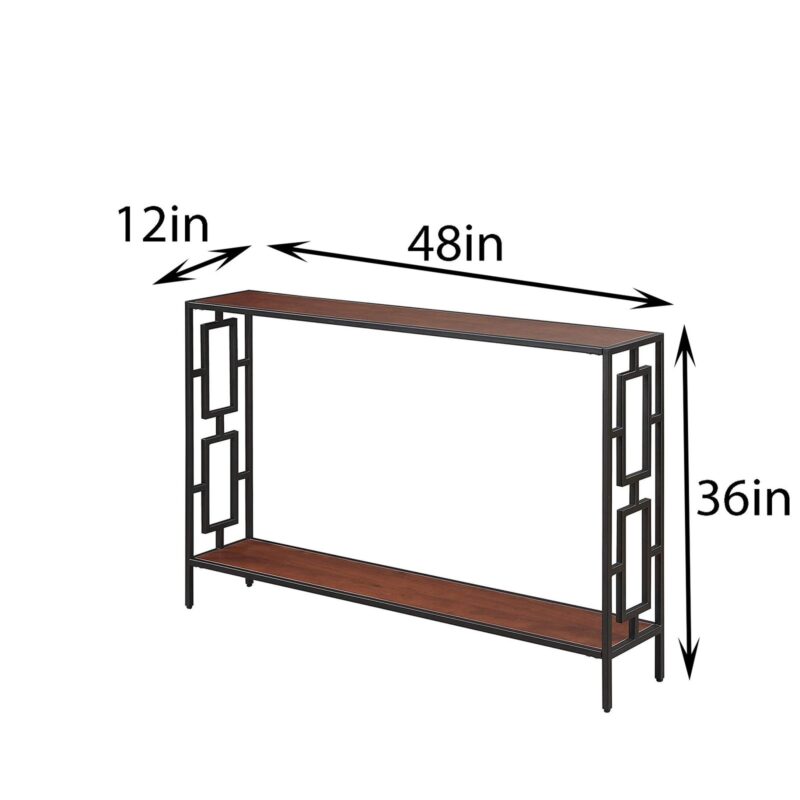 Stacy Console Table In Black Colour - Image 7