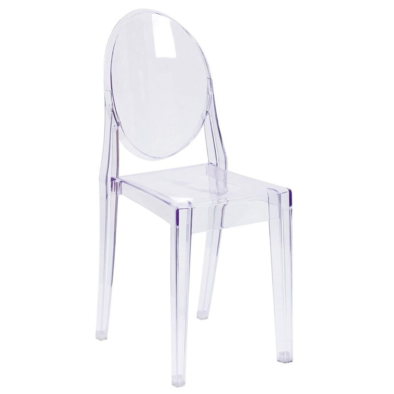 Ghost Byrne Chair Transparent Crystal Finish Dining Chair - Image 4