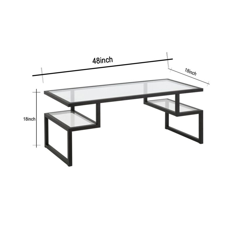 Tricia Center Table in Black Colour - Image 8