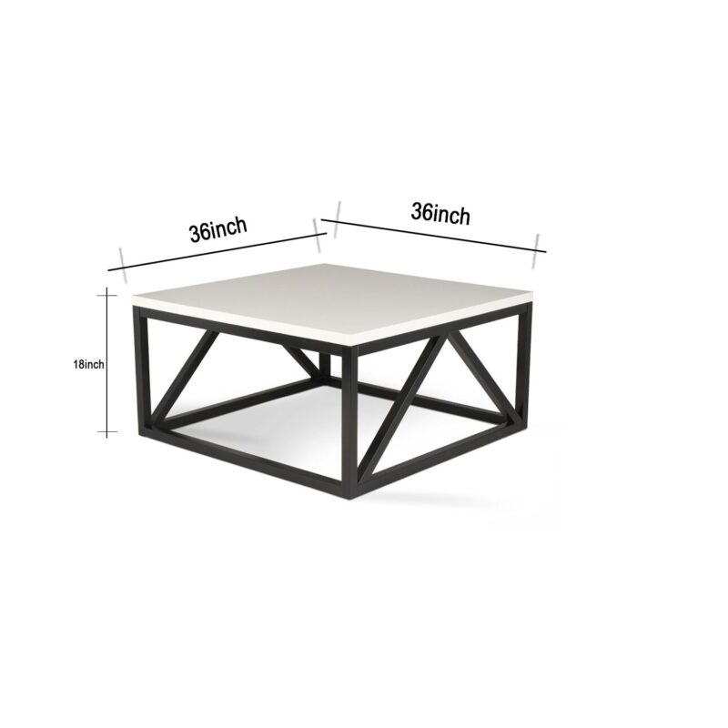 Peter Center Table in Black and White Colour - Image 10