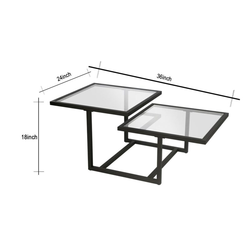 Harris Center Table with Glass Top - Image 16