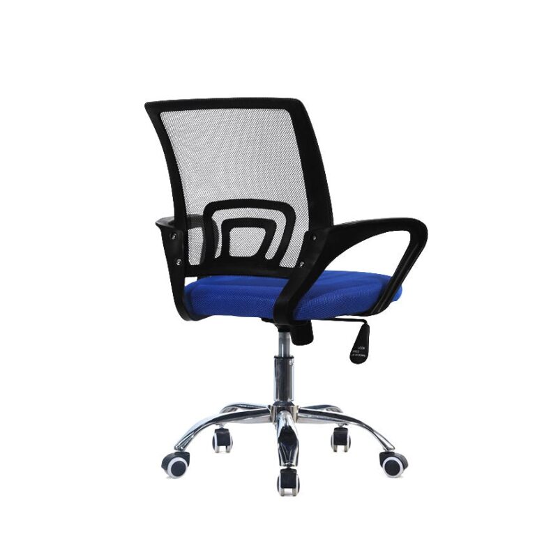 Cozy Mesh Office Chair in Blue Color - Image 3