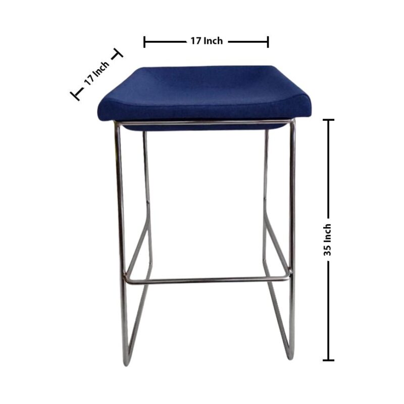 Meta Bar stools in Blue Color - Image 3