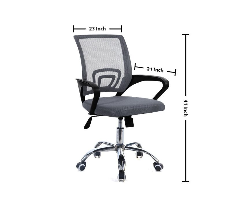 BORT Mesh Office Chair in Blue Color - Image 10