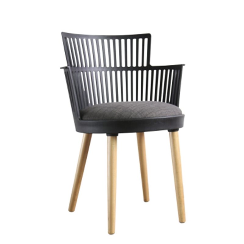 Klaus Cafe Chair in Black Colour - Image 6