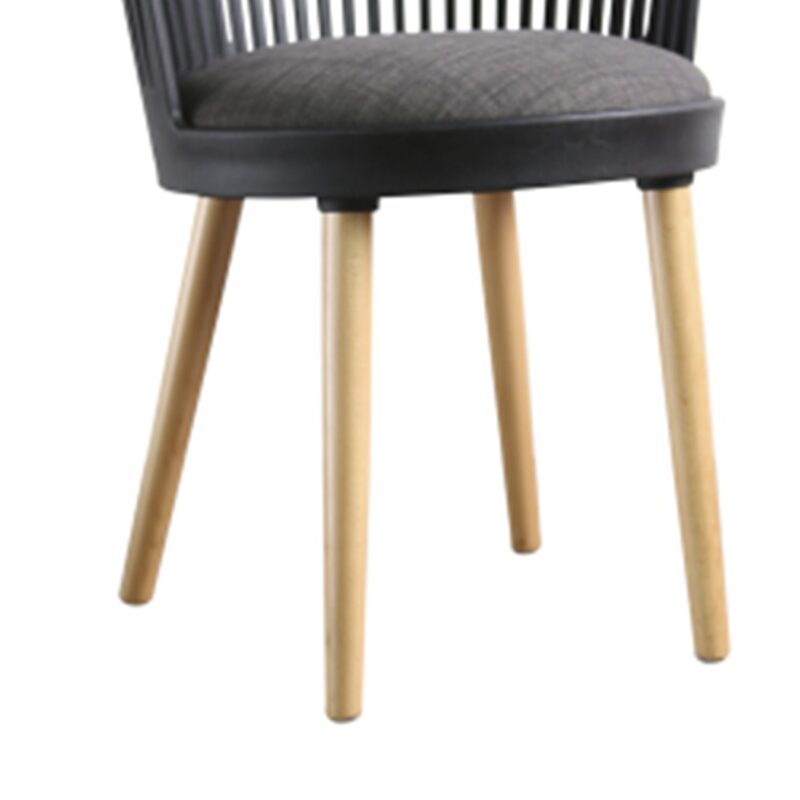 Klaus Cafe Chair in Black Colour - Image 8