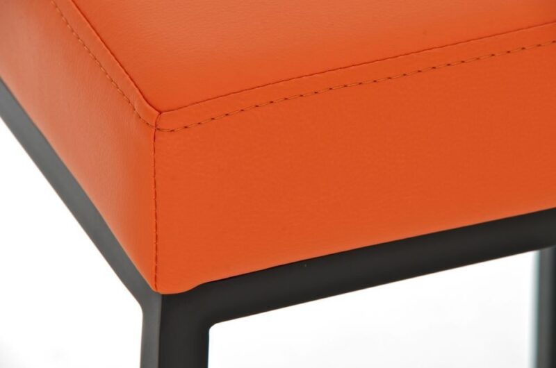 Merc Barstool in Orange Color - Image 3