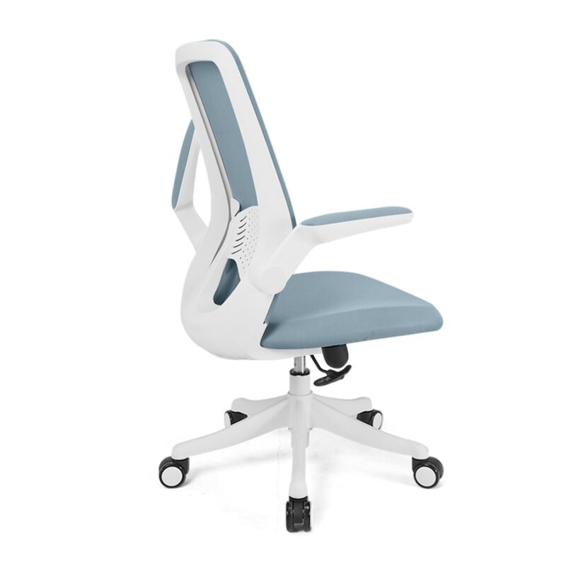 Butterfly Mid Back Ergonomic Office Chair in Light Blue Color - Image 5