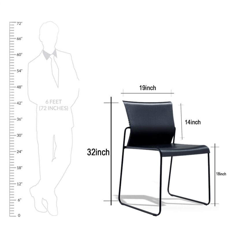 Ziya Multipurpose Cafe cum Dining Chair - Image 8