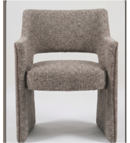 Azazo Nova Upholstered Accent Chair – Taupe Grey